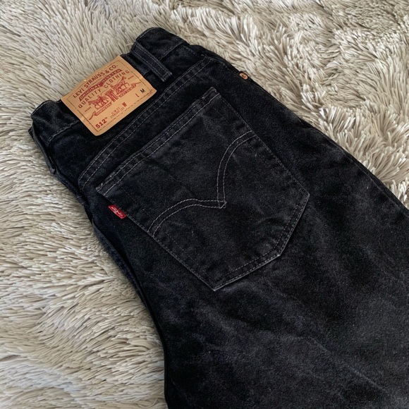 Vintage black Levi’s 512 stone washed - Picture 7 of 8